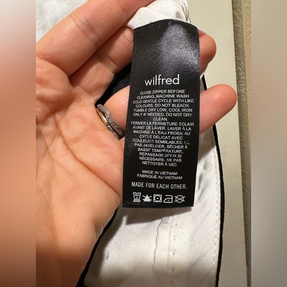 Aritzia Wilfred The Limitless Pant Mid-Rise Wide-Leg Career Casual Modern,size 8 - Picture 4 of 16